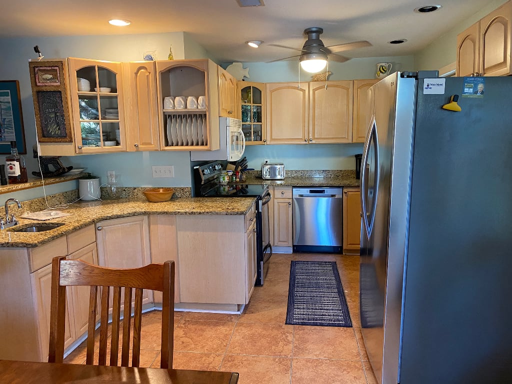 upstairs kitchen