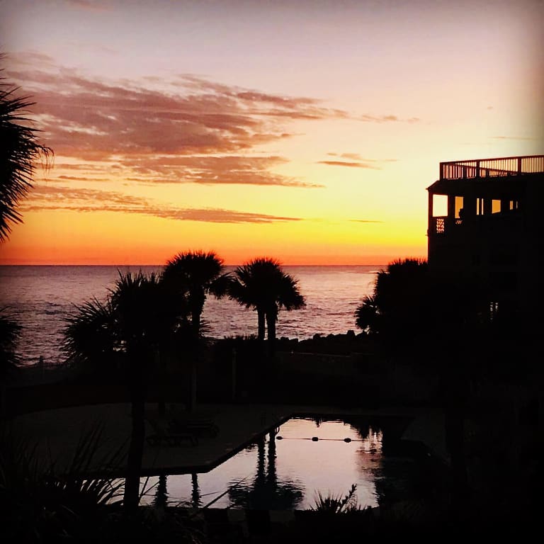 Breathtaking Sunset from Deck