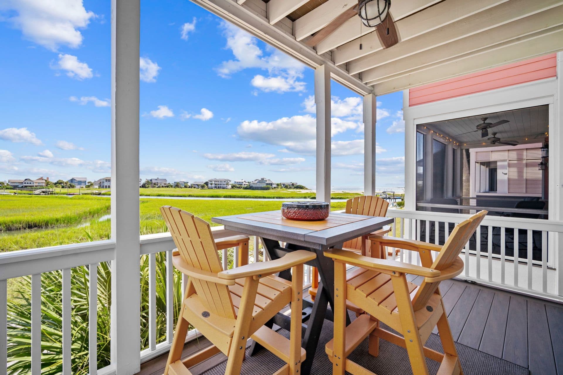 Back Deck with Ocean Views