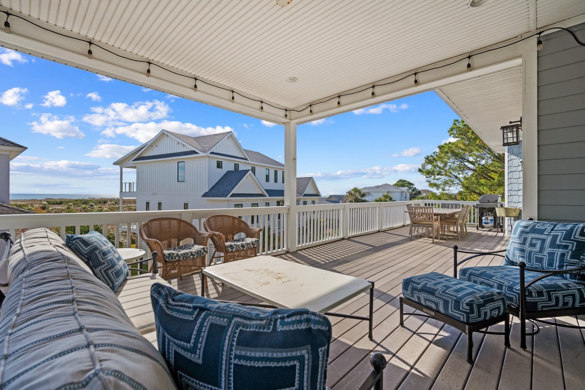 Upper Deck with Ocean Views