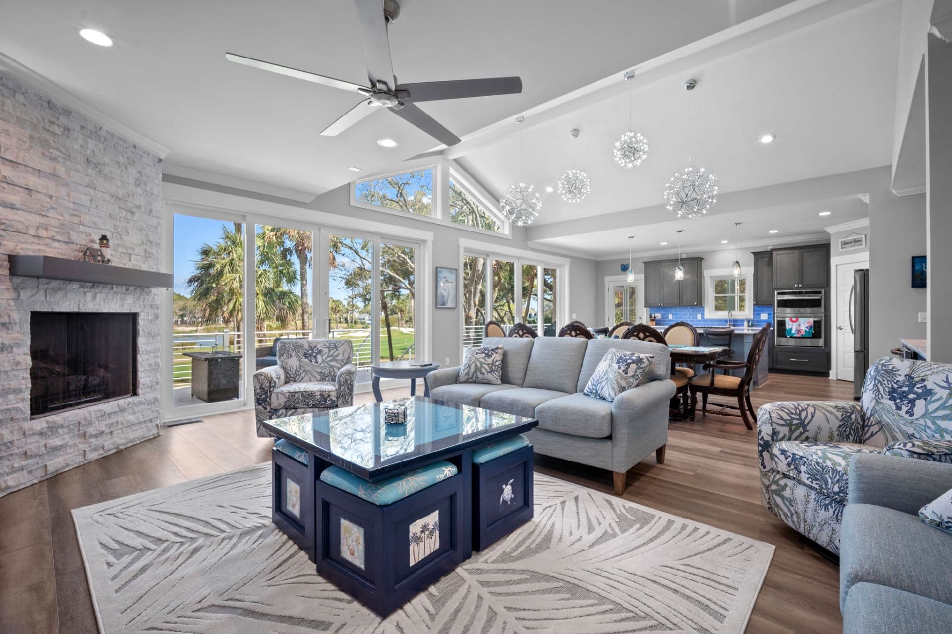 Large Open Living Room