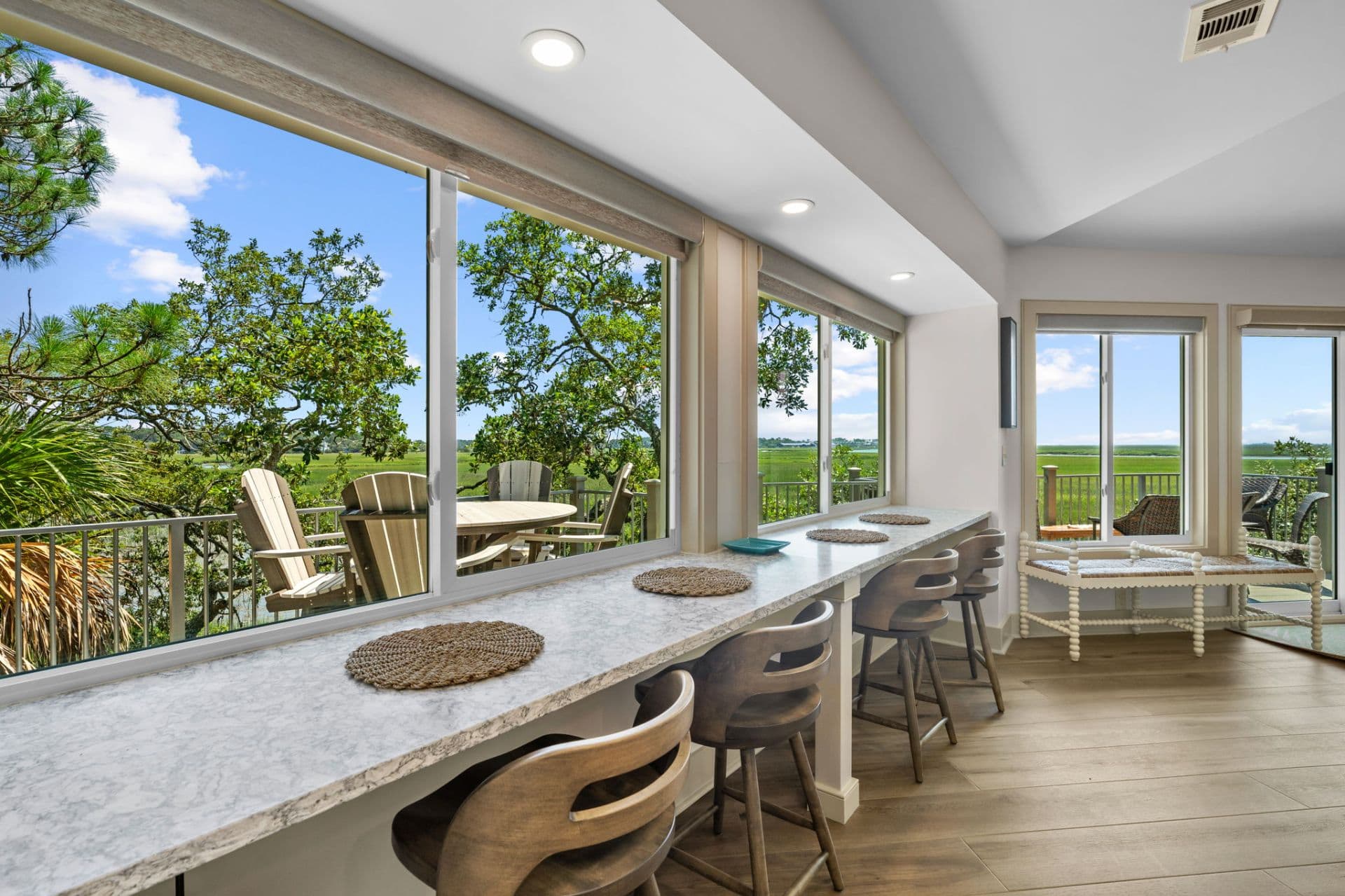 Bar Seating in the Kitchen
