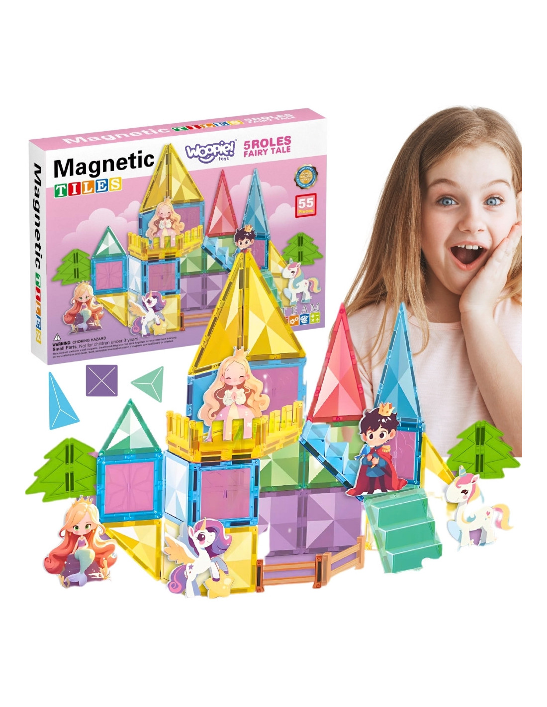 Castelo Conto de Fadas Magnético