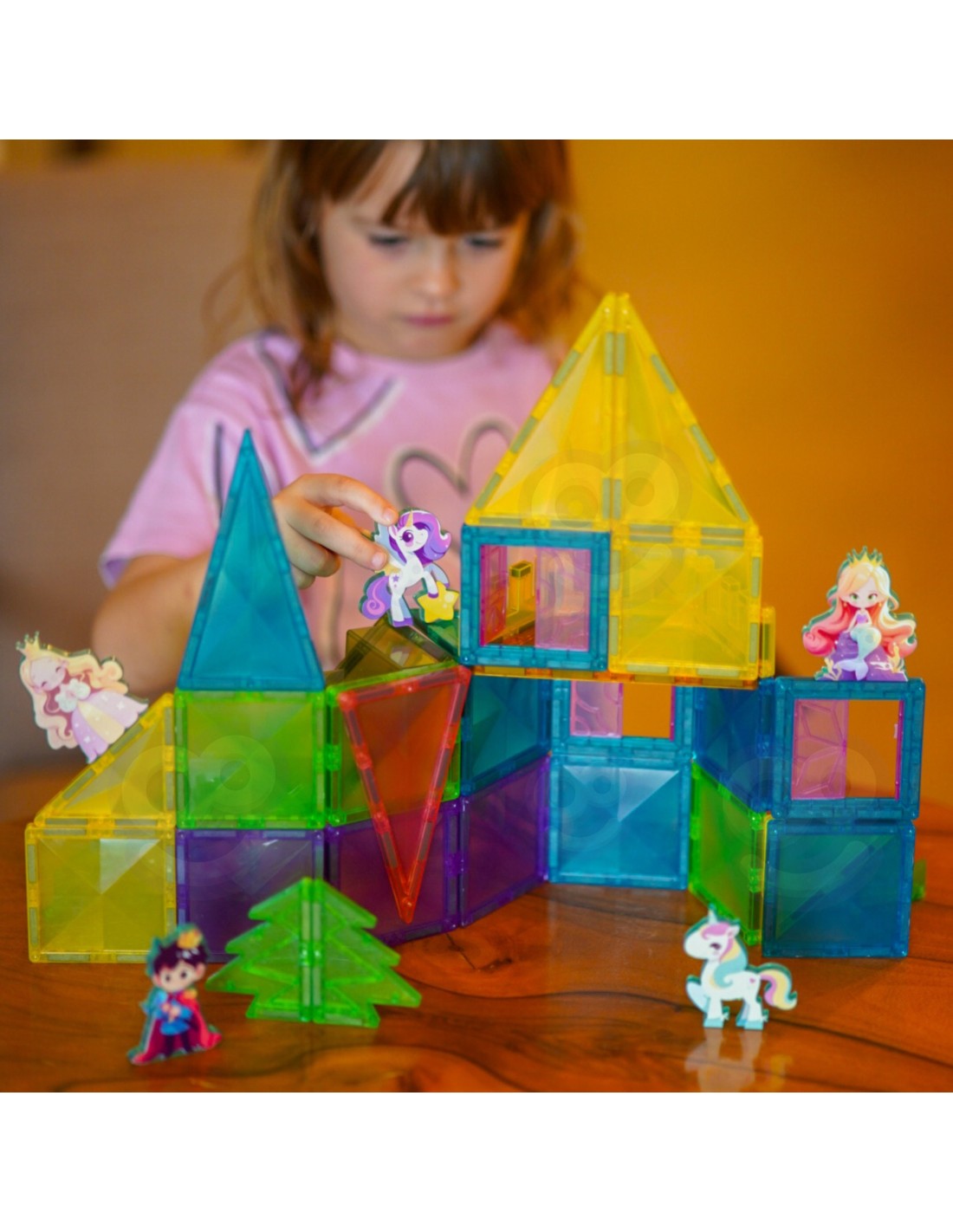 Castelo Conto de Fadas Magnético - imagem alternativa