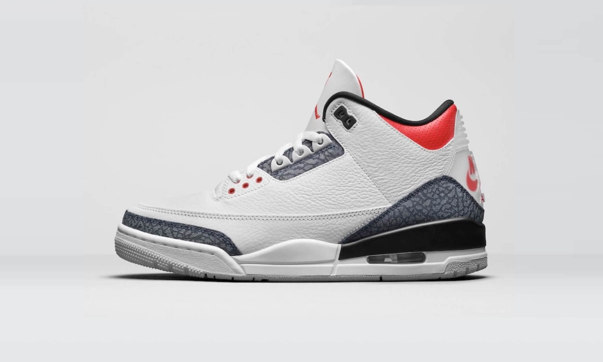 AJ3 SE Fire Red Denim