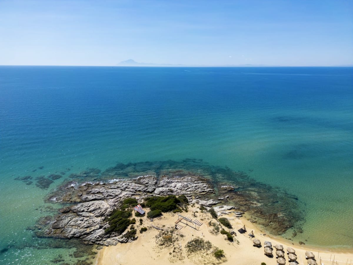Immerse in the Ammolofoi Beach Kavala: The Exotic Blue Paradise of Northern Greece experience located in Greece Macedonia Kavala - View 3