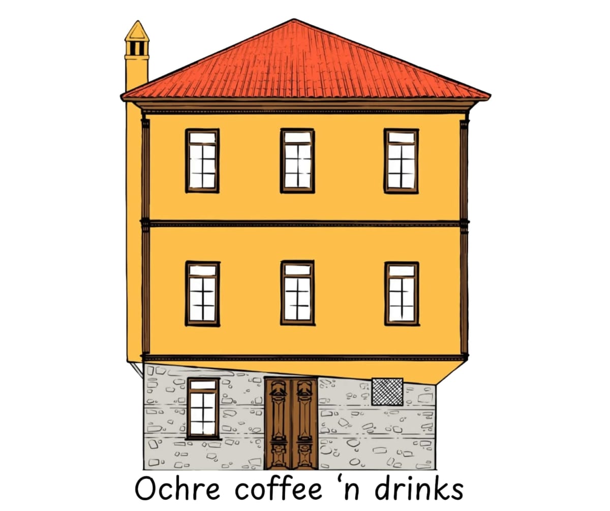 Logo Ωχρα Coffee’n’Drinks: Το Μπαλκονι της Καβαλας με αρωμα Λεβαντας