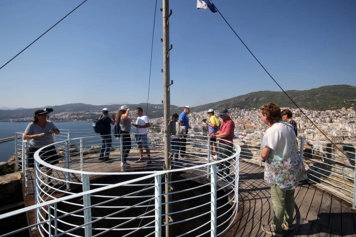 Immerse in the The Castle of Kavala: The Superb Guardian of the City experience located in Greece Macedonia Kavala - View 1