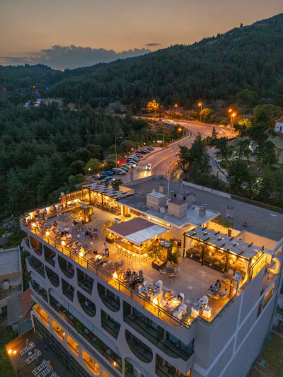 Detail of Thea & Erato Restaurants: Dining with a View in Every Season