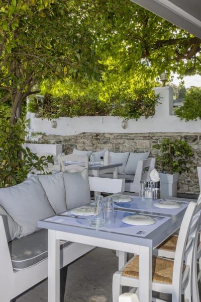 Detail of Lunch Under the Plane Tree at Symi