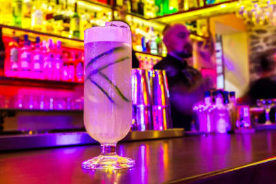 Detail of Sober: The New Experience at Pecado