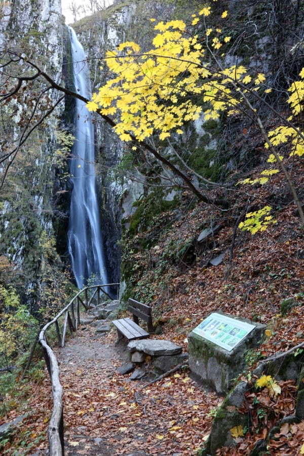 Atmosphere of Livaditis Waterfall: The Hidden Giant of Xanthi in Greece Macedonia Xanthi 