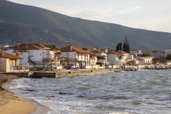 Atmosphere of Skala Kallirachis: Serene Tranquility and Unique Sunsets in Greece Macedonia Thassos 