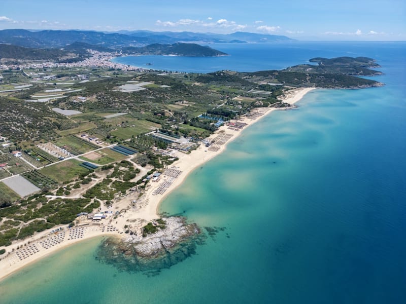 Στιγμιότυπο από Αμμολοφοι Καβαλας: Ο Εξωτικοσ Μπλε Παραδεισοσ της Βορειασ Ελλαδασ 