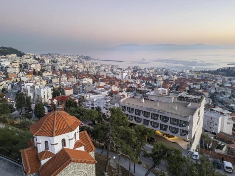 Discover: Egnatia City Hotel and Spa: The Balcony of Kavala