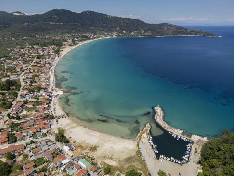 Visual journey of Skala Potamias Thassos: The Summer Seaport