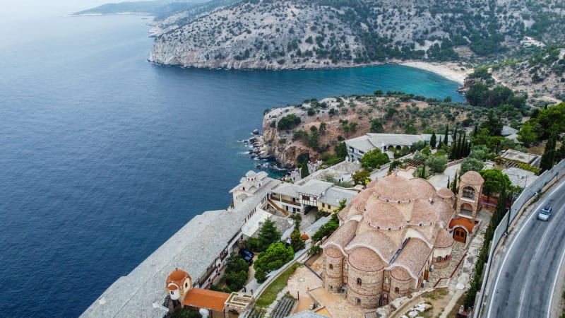 Visual journey of ARCHANGEL MICHAEL MONASTERY: CLIFFTOP SERENITY