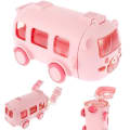 Cartoon Bus Water Bottle | Cute Kids Straw Cup with Strap thumbnail 2