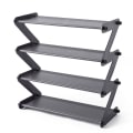 4 Layers Zigzag Shoe Rack | Standing Storage Organizer for Books & Sundries thumbnail 2