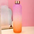 Motivational Time Marker 1L Water Bottle | Gradient Fitness Drinkware thumbnail 2
