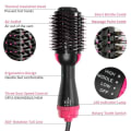 3-in-1 Hot Air Brush & Hair Volumizer | Ionic Blow Dryer Styler thumbnail 4