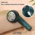 USB Rechargeable Electric Lint Remover & Fuzz Shaver for Clothes thumbnail 3