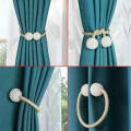 2 PCS Magnetic Curtain Tiebacks - Stylish Drapery Holdbacks for Home Decor thumbnail 2