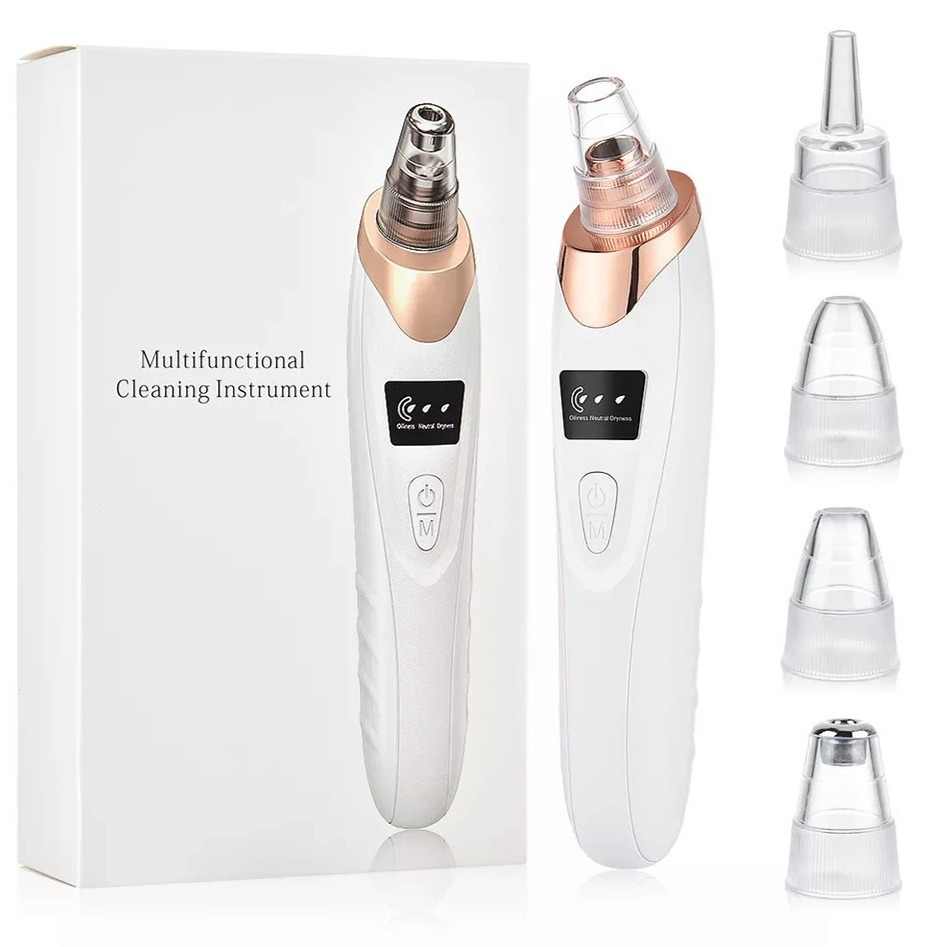 Multifunctional Rechargeable Derma Suction Blackhead Remover & Skin Tightener