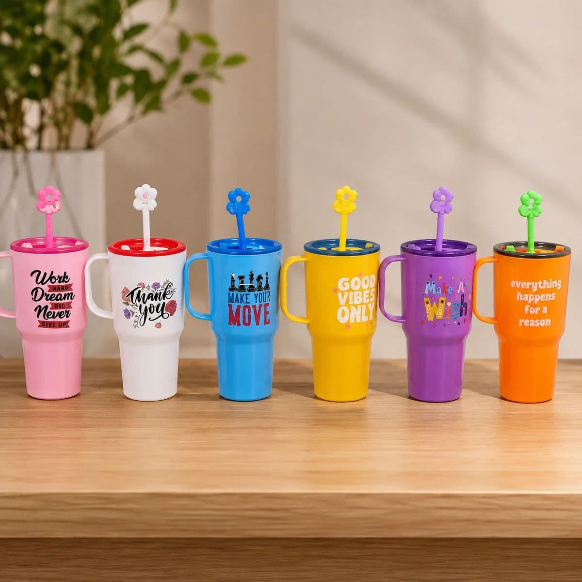 750ml Sip & Drink Tumbler for Kids - Plastic Water Bottle