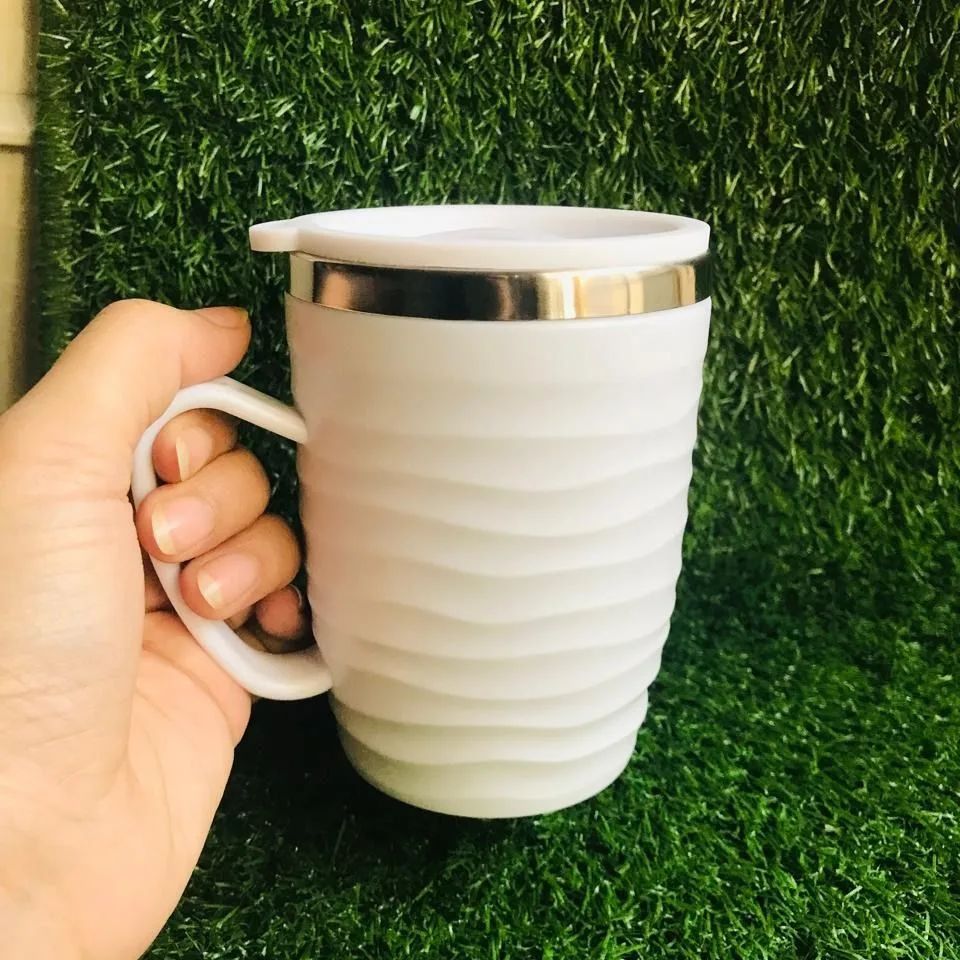 Stainless Steel Coffee Mug 400ml - Insulated Travel Mug