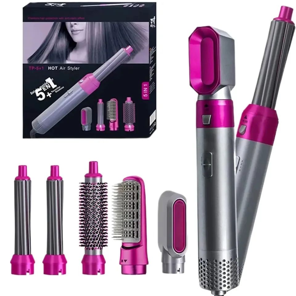 jBi Gadget 5 in 1 Professional Hot Air Styler & Hair Dryer