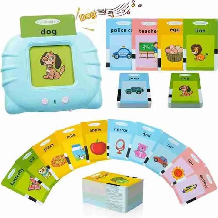 Card Early Education Talking Voice Flash Cards Learning Toy for Kids