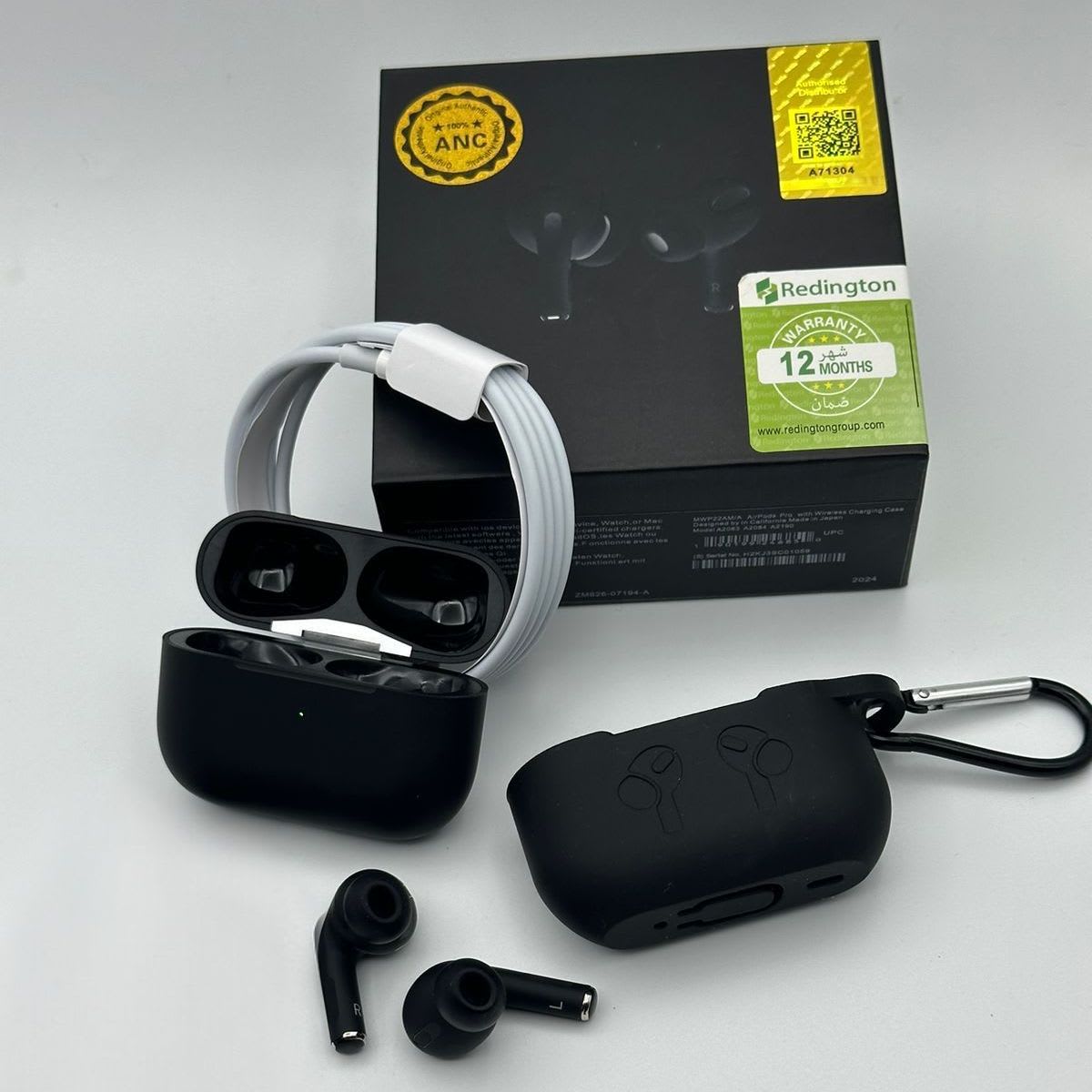 AirPods Pro 2 Black Buzzer Edition | Type-C & Silicon Pouch Pack