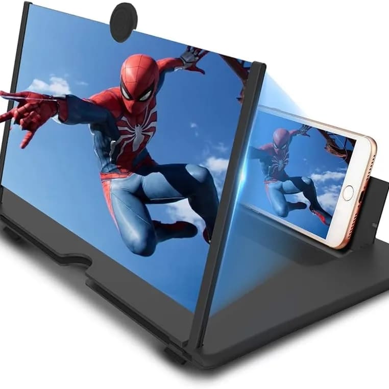 F3 3D Mobile Screen Magnifier HD Enlarged Mobile Screen Amplifier for All Smartphones