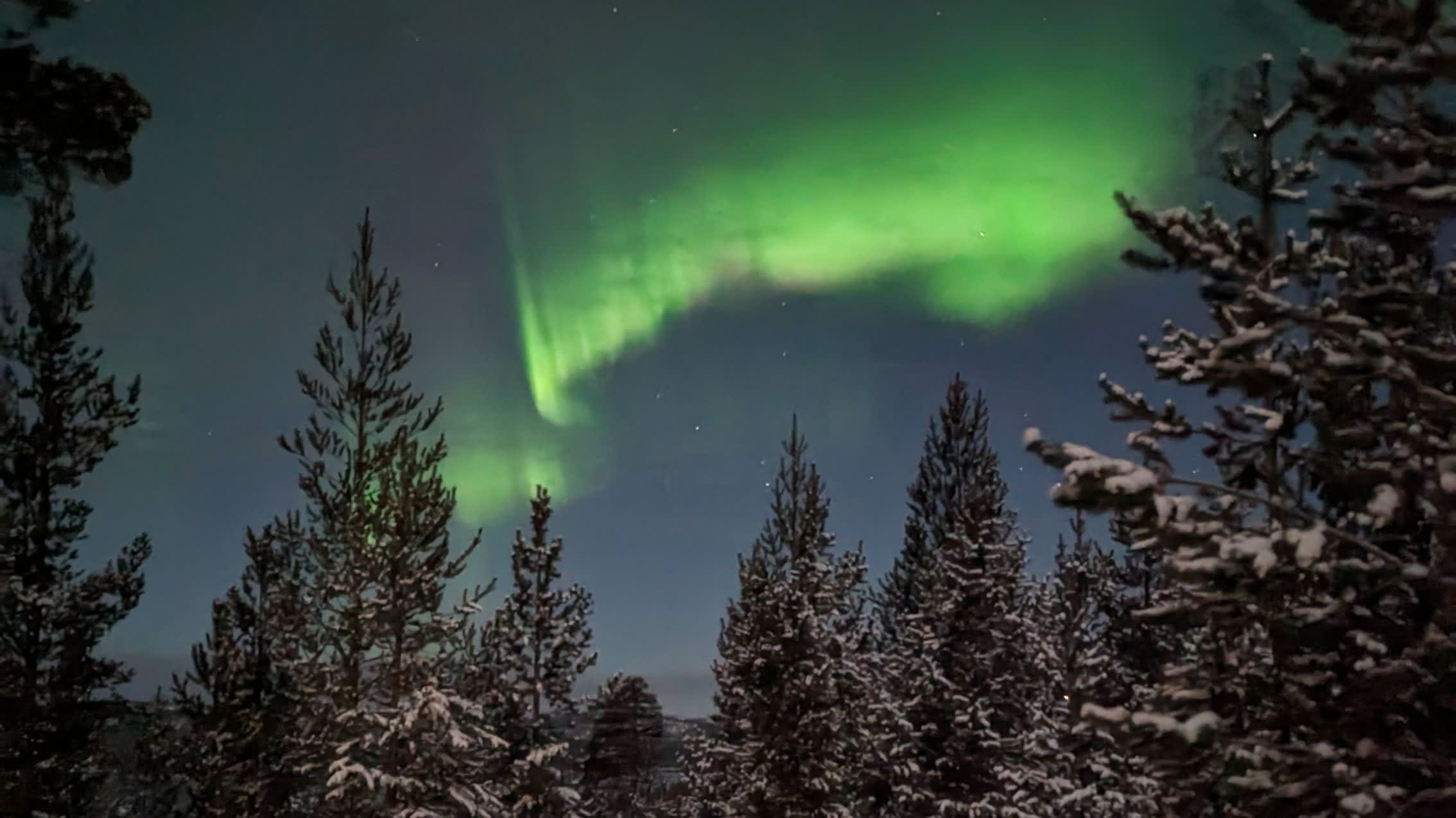 Finnish Lapland Under the Aurora