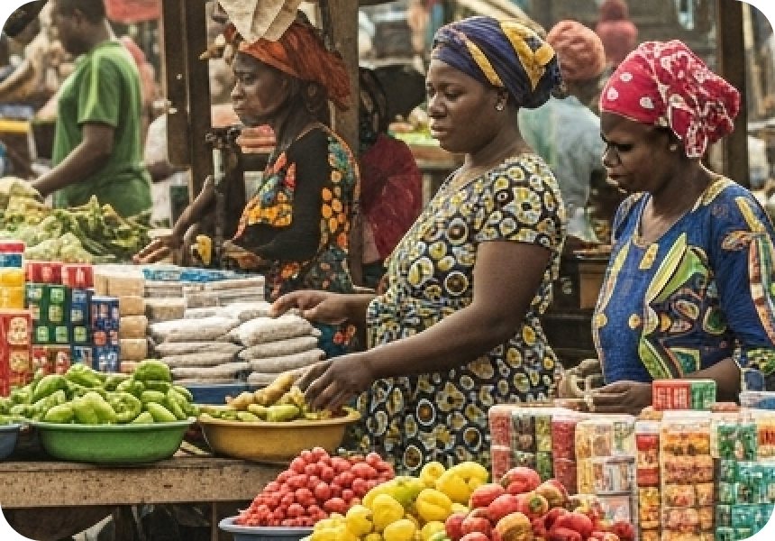 Market vendors