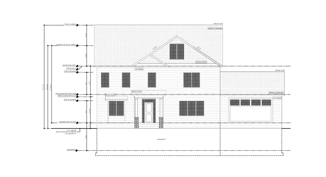 Technical CAD drawings and construction documentation USA