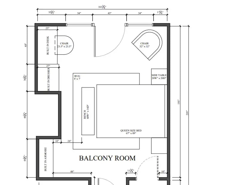 Hospitality guest room interior design for Texas hotels and resorts