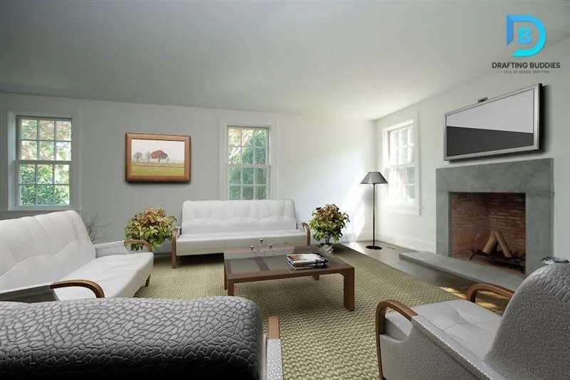 Virtual walkthrough and 360 degree rendering