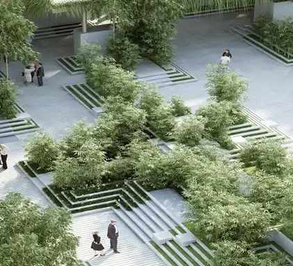 Landscape rendering and site visualization
