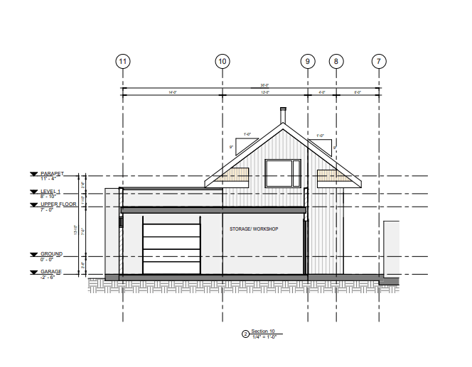 Complete building permit drawing set for residential project — permit drawings prepared for building department submission USA