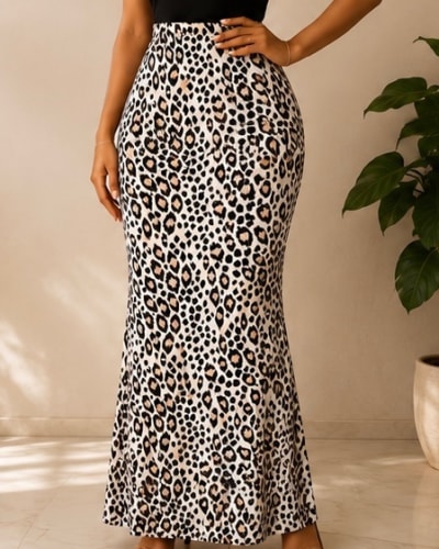Patterned maxi skirt 29
