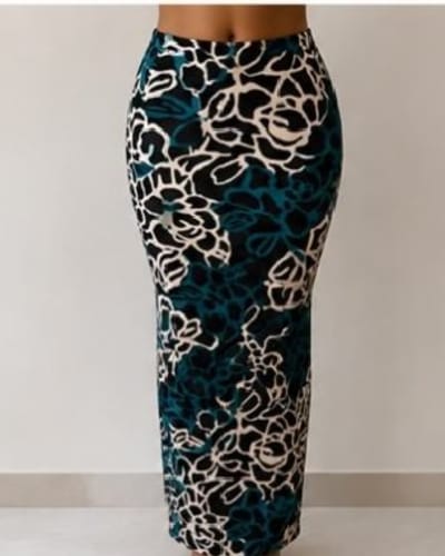 5. Pattern Straight Skirts