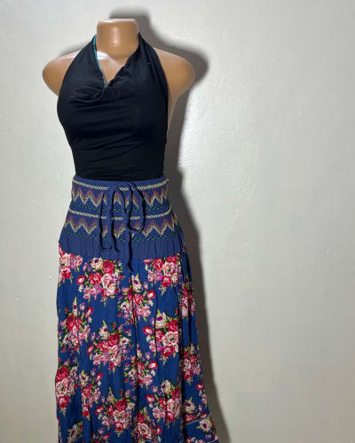Flowery Flare skirt 1