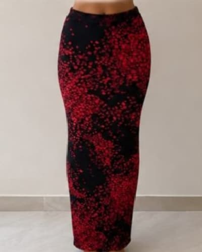 8. Pattern Straight Skirts