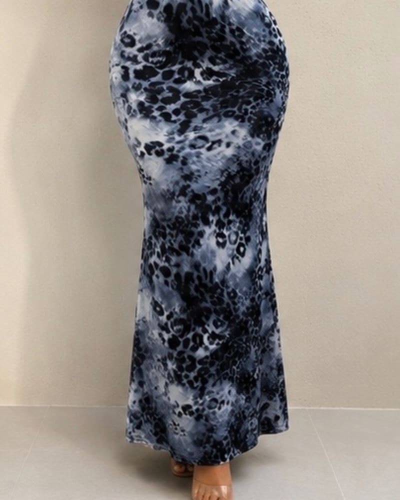 patterned maxi skirt 42 in Pattern