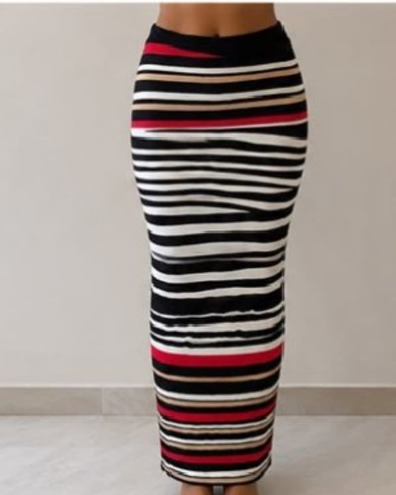 10. Pattern Straight Skirts in Pattern