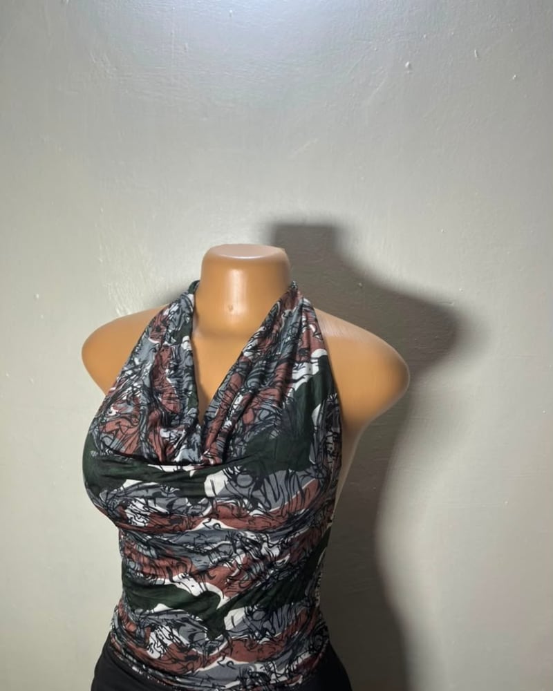 Flowerly cowl neck top 44 in Flowerly cowl neck 44