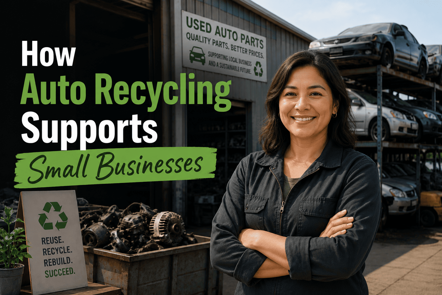 How Auto Recycling Supports Small Businesses