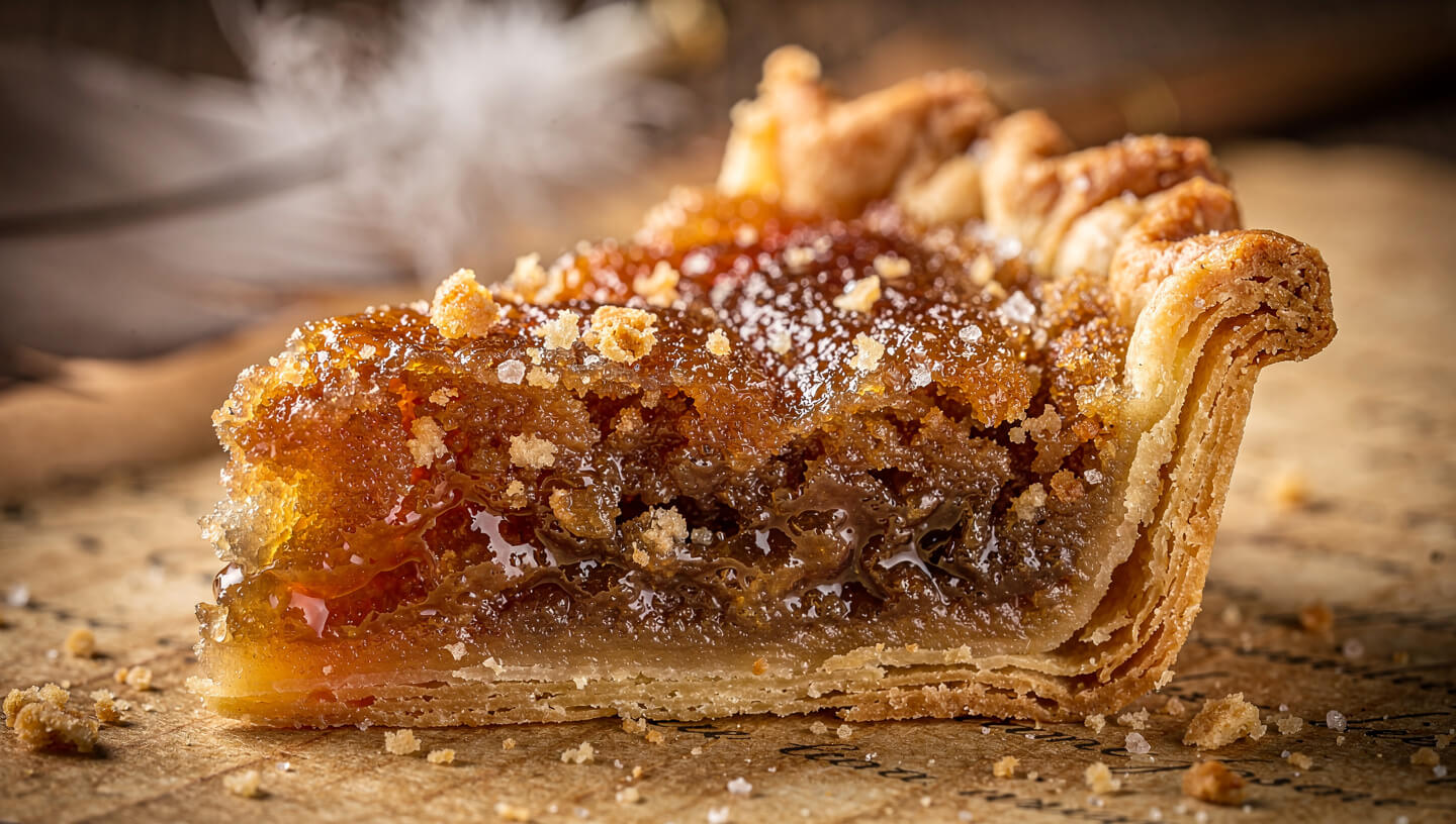 Photo détail — la tarte à la mélasse